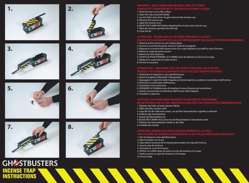 Ghostbusters Trap Incense Burner Gallery Image 15
