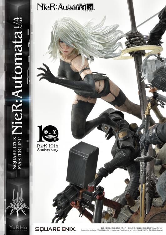 NieR: Automata Masterline 1/4 Scale Statue Gallery Image 31
