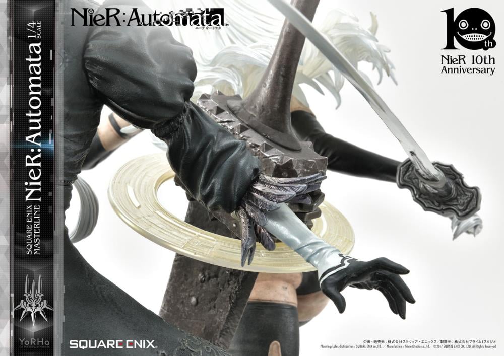 NieR: Automata Masterline 1/4 Scale Statue Gallery Image 64