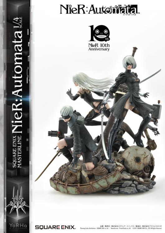 NieR: Automata Masterline 1/4 Scale Statue Gallery Image 7