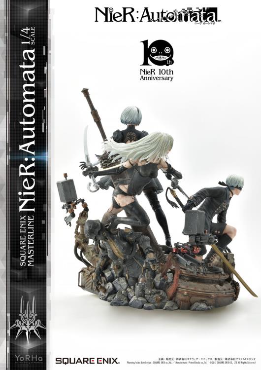 NieR: Automata Masterline 1/4 Scale Statue Gallery Image 10