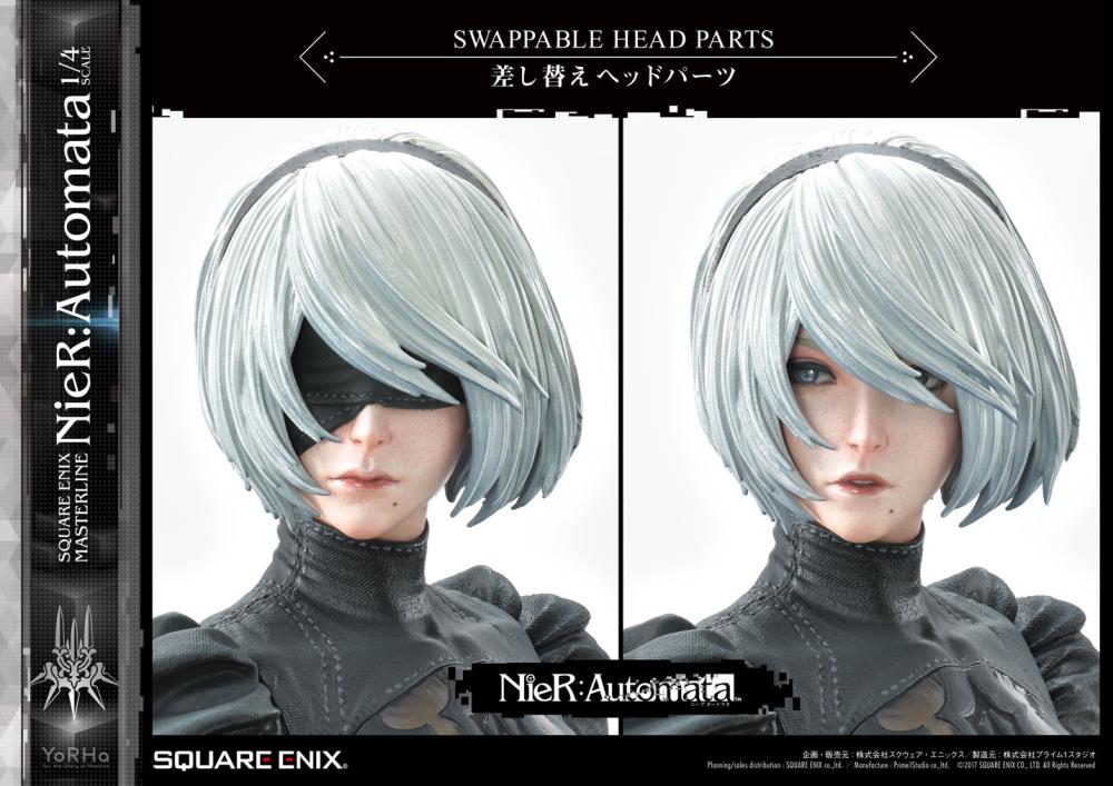 NieR: Automata Masterline 1/4 Scale Statue Gallery Image 40