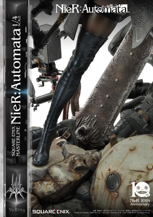 NieR: Automata Masterline 1/4 Scale Statue Gallery Image 18