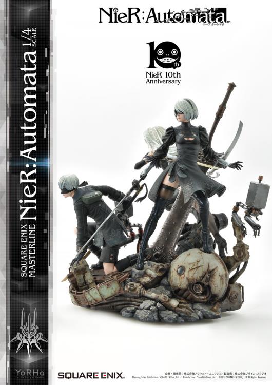 NieR: Automata Masterline 1/4 Scale Statue Gallery Image 5