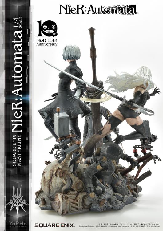 NieR: Automata Masterline 1/4 Scale Statue Gallery Image 8