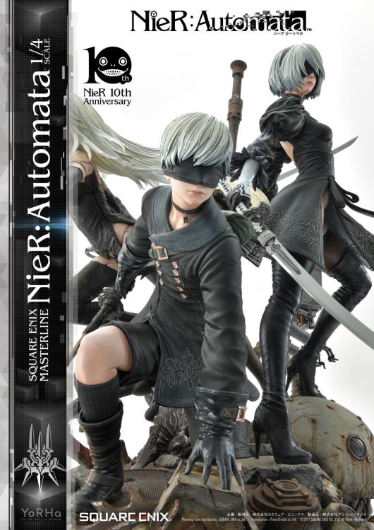 NieR: Automata Masterline 1/4 Scale Statue Gallery Image 34