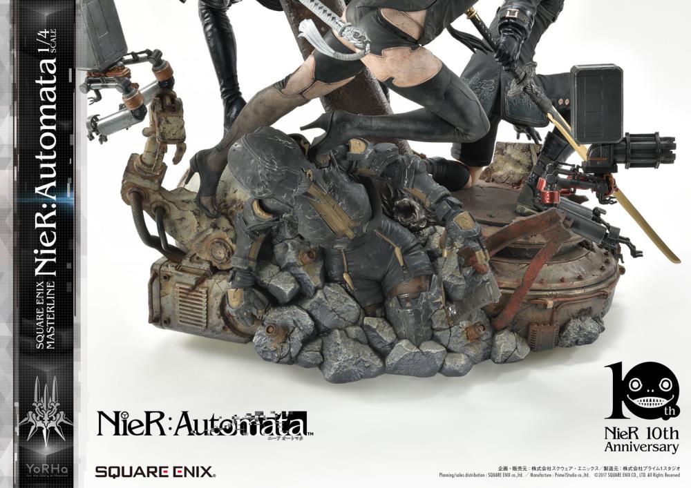 NieR: Automata Masterline 1/4 Scale Statue Gallery Image 37
