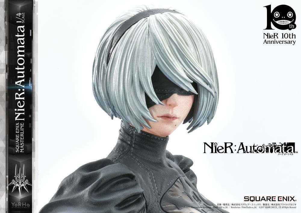 NieR: Automata Masterline 1/4 Scale Statue Gallery Image 39