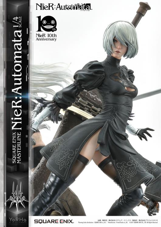 NieR: Automata Masterline 1/4 Scale Statue Gallery Image 11