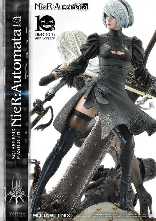NieR: Automata Masterline 1/4 Scale Statue Gallery Image 13