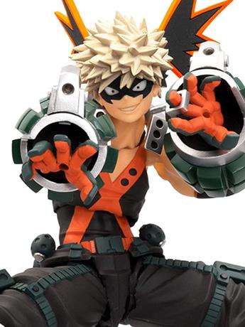 My Hero Academia Amazing Yamaguchi Revoltech No.022 Katsuki Bakugo Action Figure Gallery Image 2