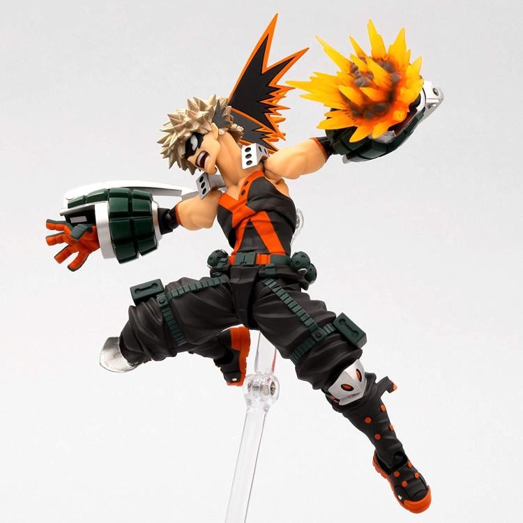 My Hero Academia Amazing Yamaguchi Revoltech No.022 Katsuki Bakugo Action Figure Gallery Image 11
