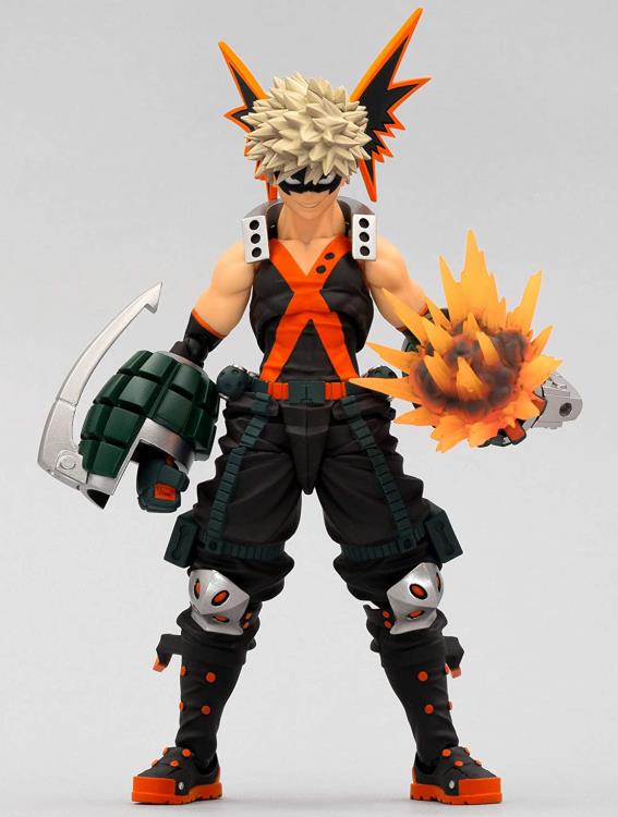 My Hero Academia Amazing Yamaguchi Revoltech No.022 Katsuki Bakugo Action Figure Gallery Image 4