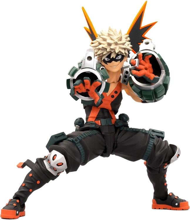 My Hero Academia Amazing Yamaguchi Revoltech No.022 Katsuki Bakugo Action Figure Gallery Image 3