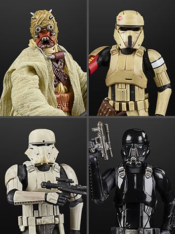 Star Wars: The Black Series Archive Collection Wave 4 Set of 4 Figures