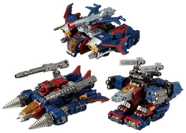 Diaclone Reboot DA-71 Triverse Trijetter (D Caliber) Exclusive