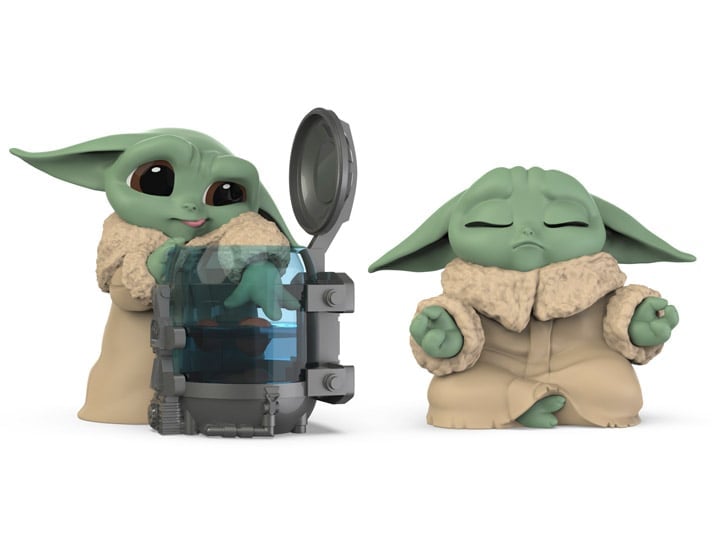 The Mandalorian The Bounty Collection Curious Child and Meditation Two-Pack Gallery Image 1