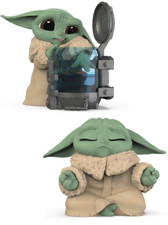 The Mandalorian The Bounty Collection Curious Child and Meditation Two-Pack Gallery Image 2