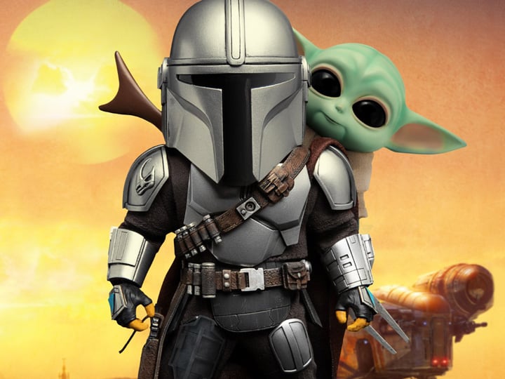 The Mandalorian Egg Attack Action EAA-111 The Mandalorian & The Child Duo Pack Gallery Image 1