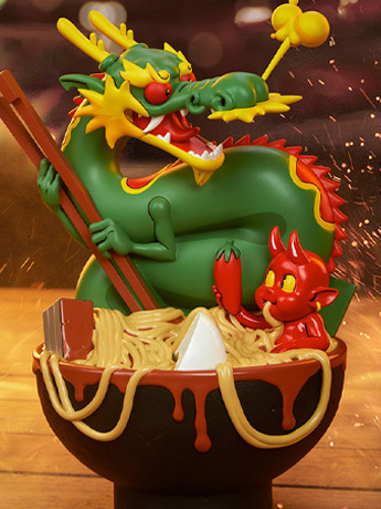 Ramen Demon Designer Collectible Toy Gallery Image 2