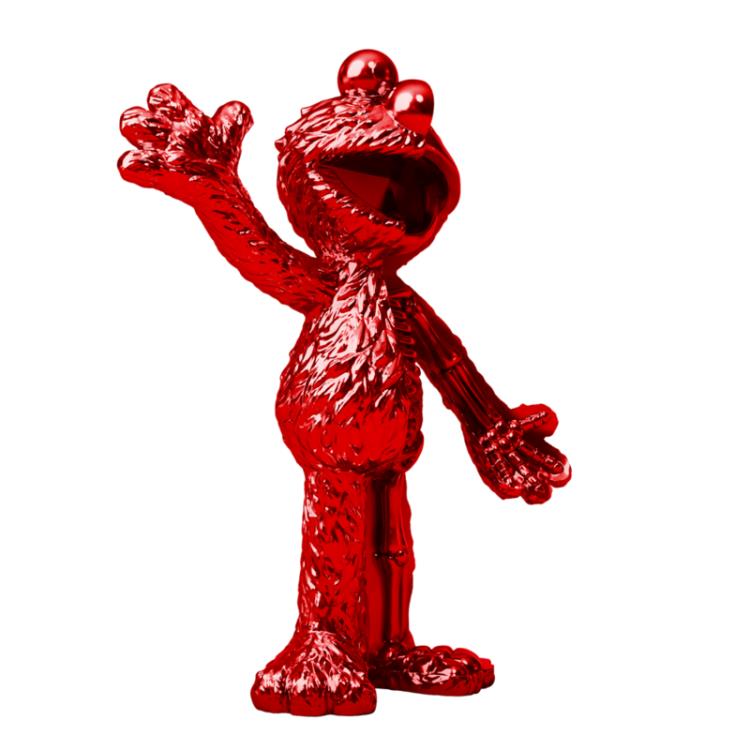 Sesame Street XXRAY Plus Elmo (Red Chrome Edition) Figure Gallery Image 5