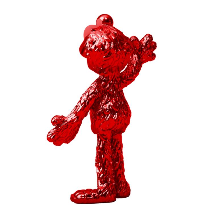 Sesame Street XXRAY Plus Elmo (Red Chrome Edition) Figure Gallery Image 9