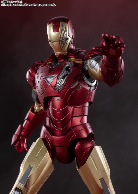 The Avengers S.H.Figuarts Iron Man Mark 6 (Battle Of New York Edition) Action Figure Gallery Image 9