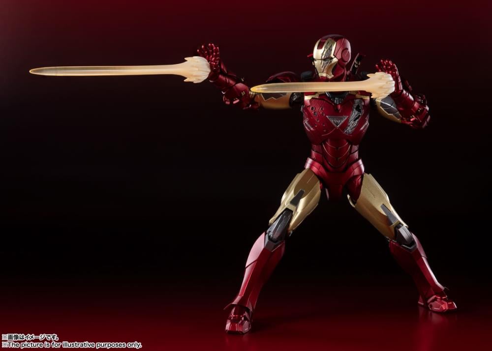 The Avengers S.H.Figuarts Iron Man Mark 6 (Battle Of New York Edition) Action Figure Gallery Image 7