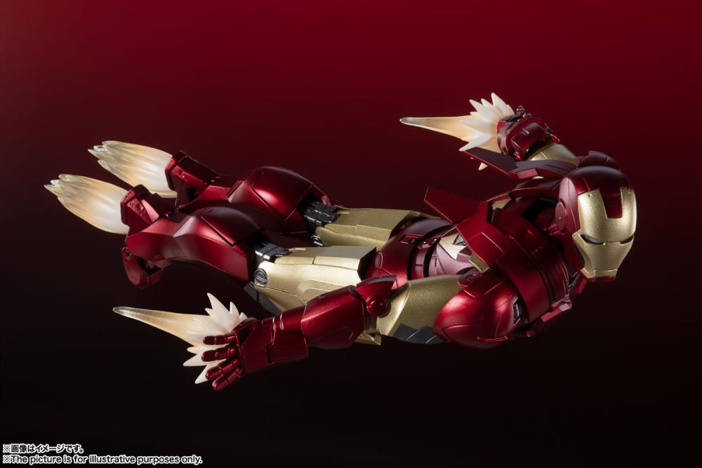The Avengers S.H.Figuarts Iron Man Mark 6 (Battle Of New York Edition) Action Figure Gallery Image 5