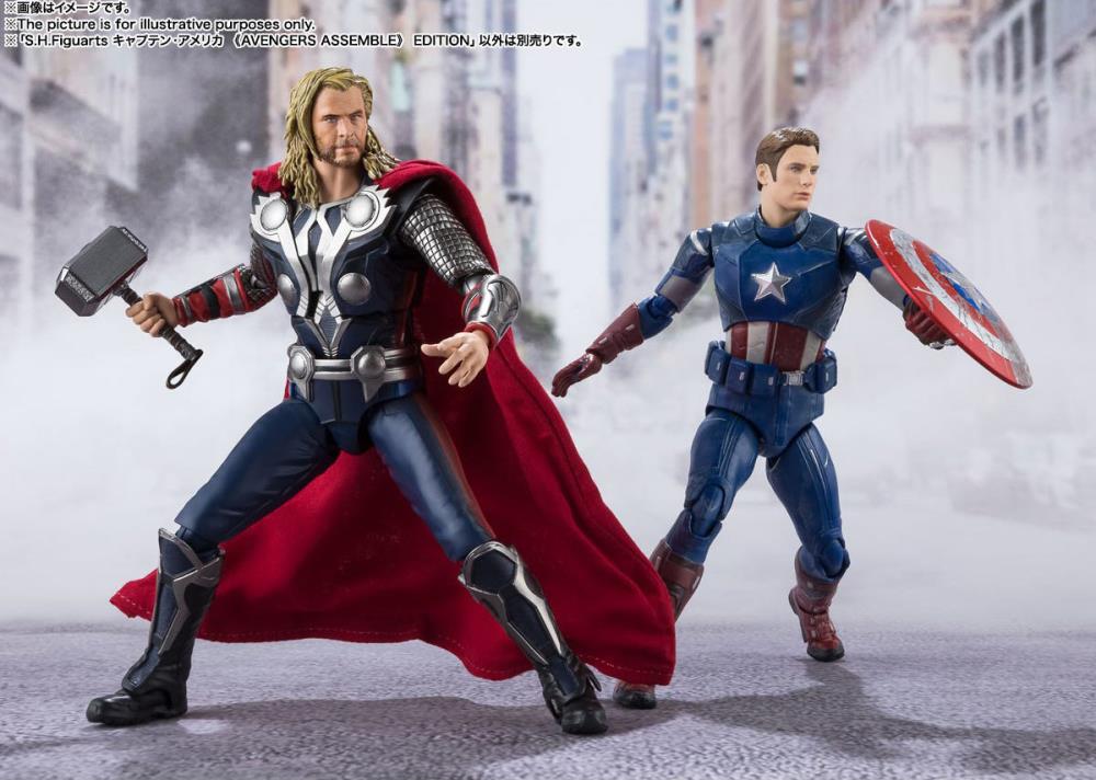 The Avengers S.H.Figuarts Thor (Avengers Assemble Edition) Action Figure Gallery Image 7