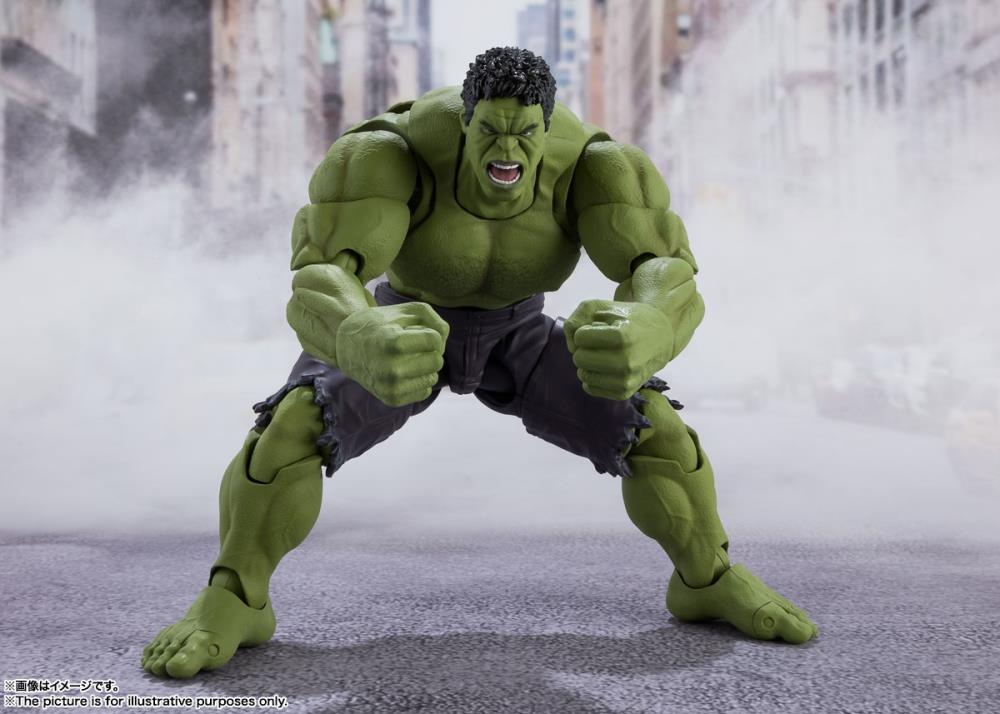 The Avengers S.H.Figuarts Hulk (Avengers Assemble Edition) Action Figure Gallery Image 6