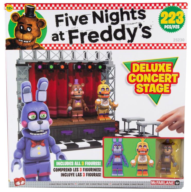 Five Nights at Freddy's Deluxe Concert Stage Large Construction Set Gallery Image 6
