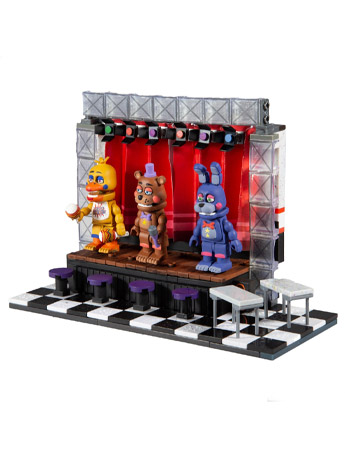Five Nights at Freddy's Deluxe Concert Stage Large Construction Set Gallery Image 2