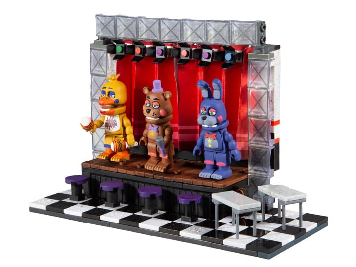 Five Nights at Freddy's Deluxe Concert Stage Large Construction Set Gallery Image 1