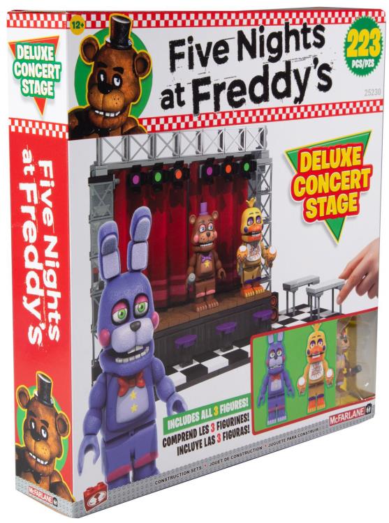 Five Nights at Freddy's Deluxe Concert Stage Large Construction Set Gallery Image 8