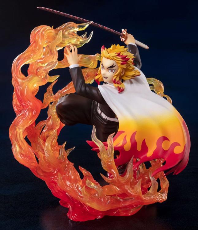 Demon Slayer: Kimetsu no Yaiba FiguartsZERO Kyojuro Rengoku (Flame Breathing Ver.) Gallery Image 5