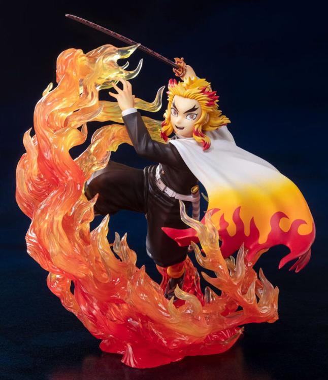 Demon Slayer: Kimetsu no Yaiba FiguartsZERO Kyojuro Rengoku (Flame Breathing Ver.) Gallery Image 3