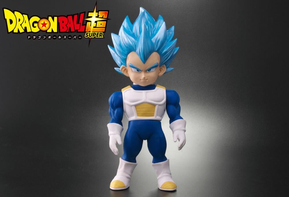 Dragon Ball Z Retro Sofubi Collection Super Saiyan God Super Saiyan Vegeta (Evolution Ver.) Gallery Image 7