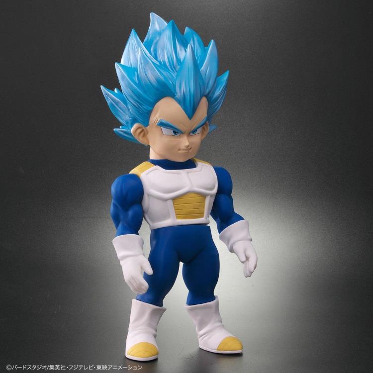 Dragon Ball Z Retro Sofubi Collection Super Saiyan God Super Saiyan Vegeta (Evolution Ver.) Gallery Image 6