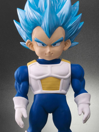 Dragon Ball Z Retro Sofubi Collection Super Saiyan God Super Saiyan Vegeta (Evolution Ver.) Gallery Image 2