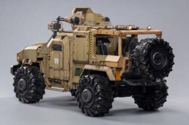 Battle for the Stars Crazy Armed SUV (Sand) 1/18 Scale Vehicle