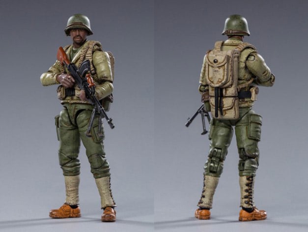 WWII US Army 1/18 Scale Figures Five-Pack Gallery Image 8