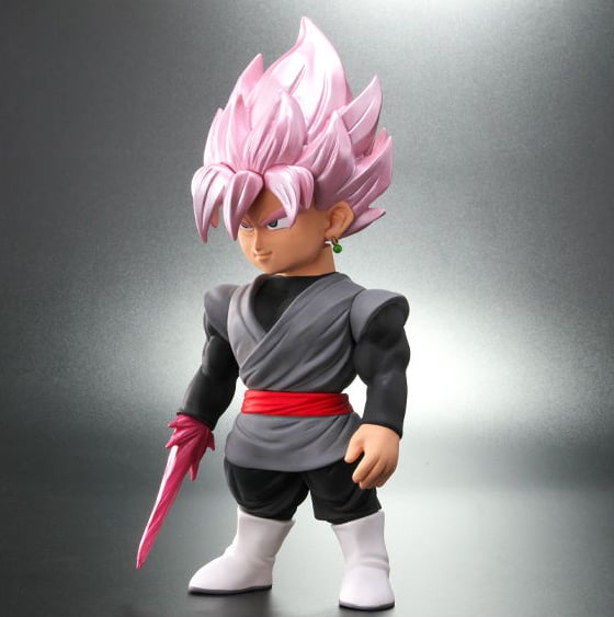 Dragon Ball Super Retro Sofubi Collection Super Saiyan Rose Goku Black (Ver. A) Gallery Image 3