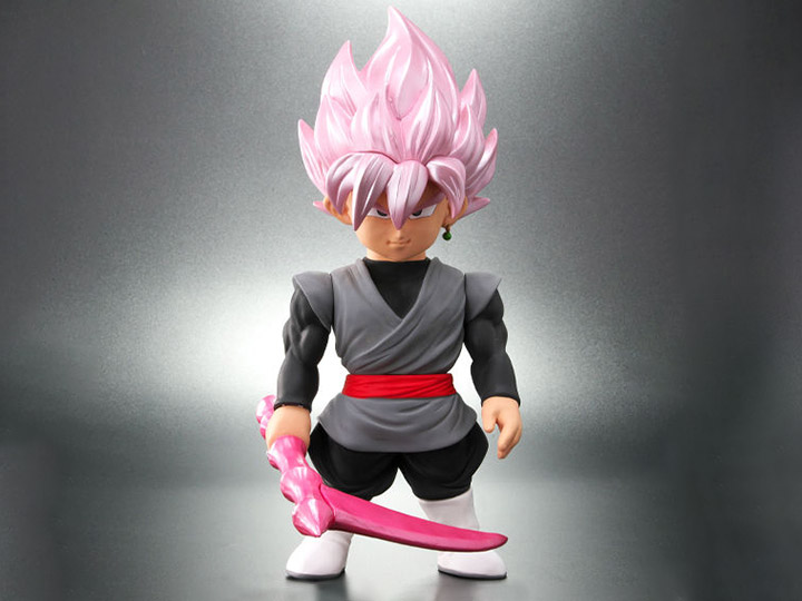 Dragon Ball Super Retro Sofubi Collection Super Saiyan Rose Goku Black (Ver. B) Gallery Image 1