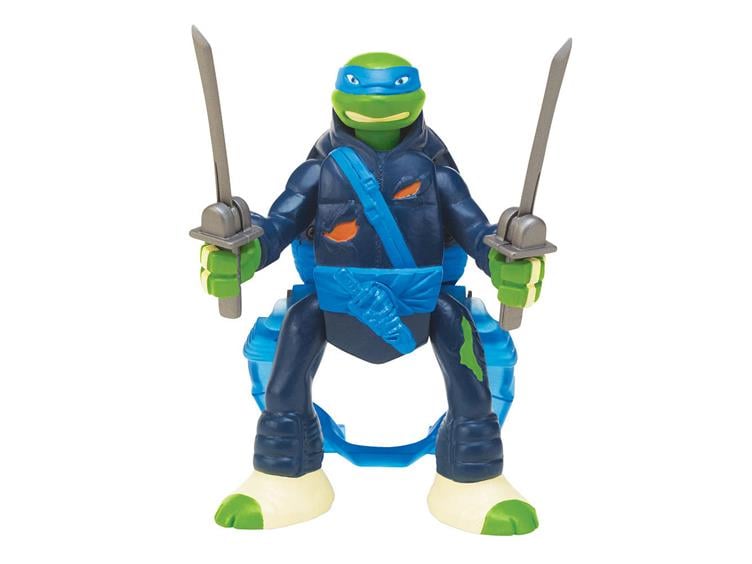 TMNT Ninja Throw & Battle Figure - Leonardo Gallery Image 1