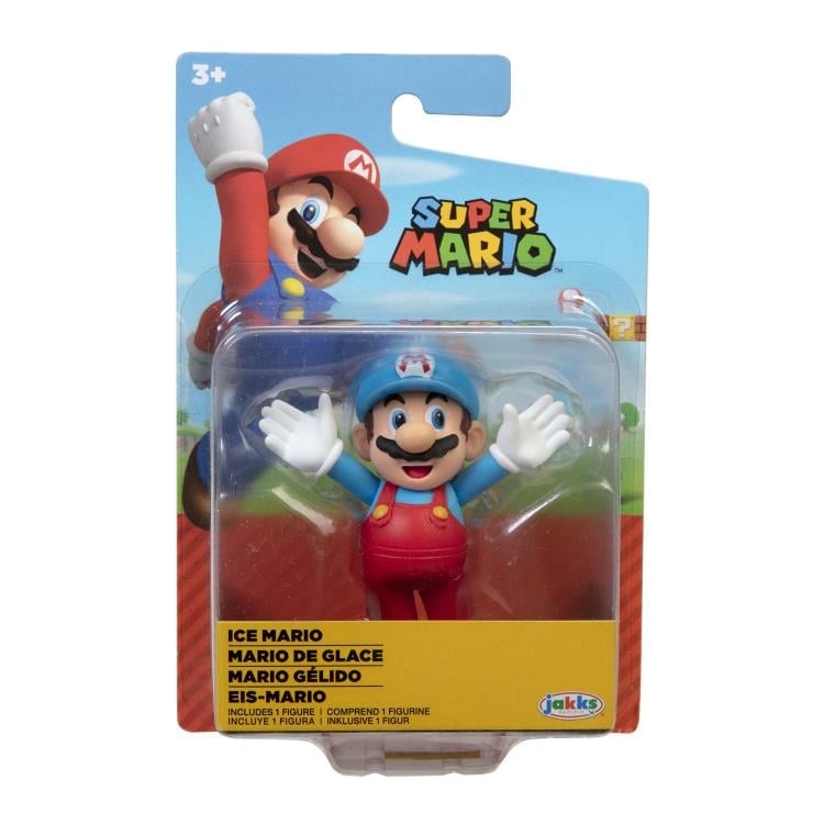 World of Nintendo Ice Mario 2.5-Inch Scale Limited Articulation Figure Gallery Image 4