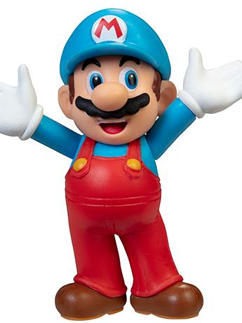 World of Nintendo Ice Mario 2.5-Inch Scale Limited Articulation Figure Gallery Image 2