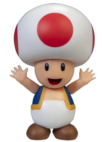 World of Nintendo Toad 2.5-Inch Scale Limited Articulation Figure Gallery Image 2