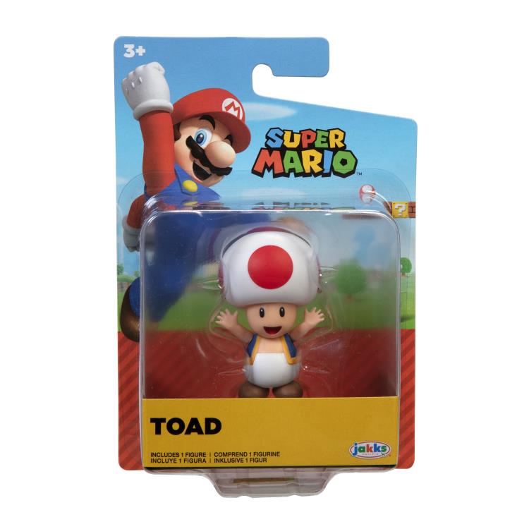 World of Nintendo Toad 2.5-Inch Scale Limited Articulation Figure Gallery Image 3