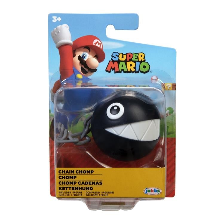 World of Nintendo Chain Chomp 2.5-Inch Scale Limited Articulation Figure Gallery Image 4